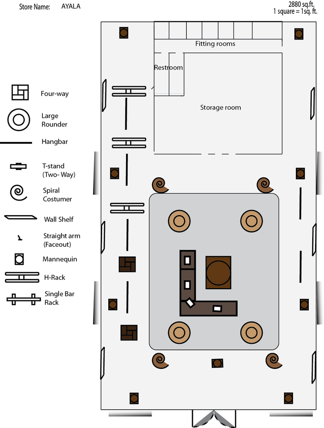 Store Layout/Floor Plan Layout