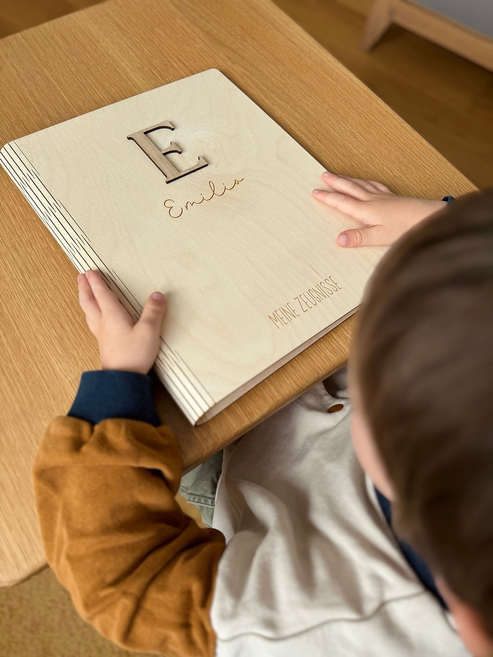 Miniaturbild: Ringordner mit Buchstabe personalisiert