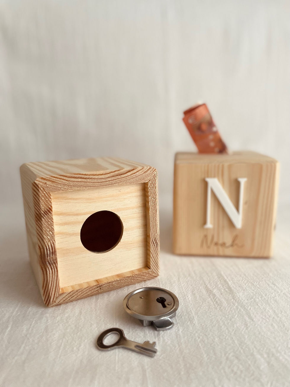 Miniaturbild: Spardose mit Buchstabe personalisiert