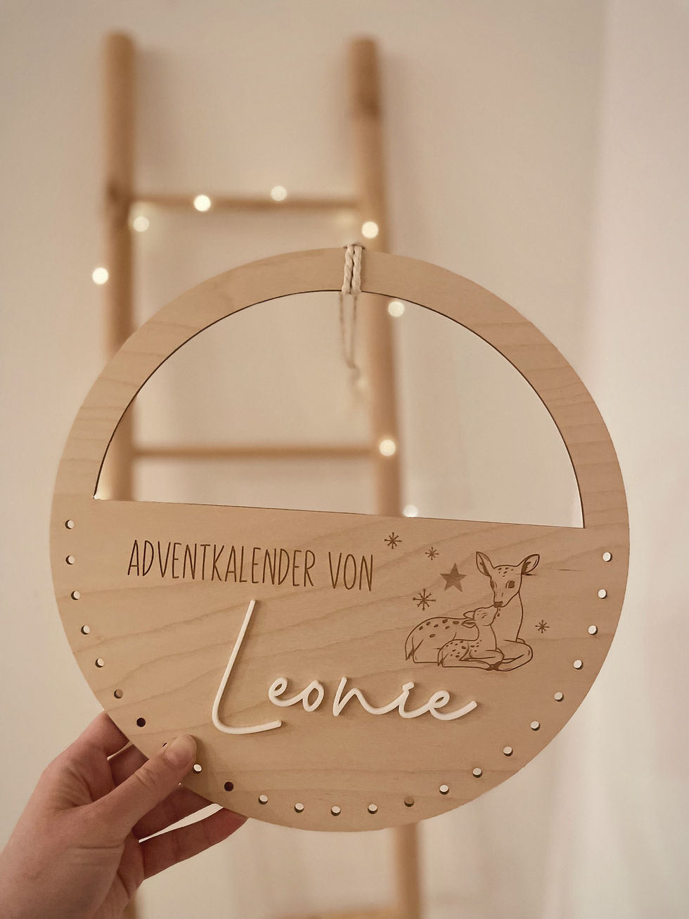 Miniaturbild: Personalisierter Adventkalender rund