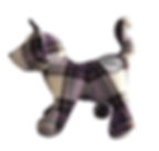 Memory Cat  made from loved ones clothing.