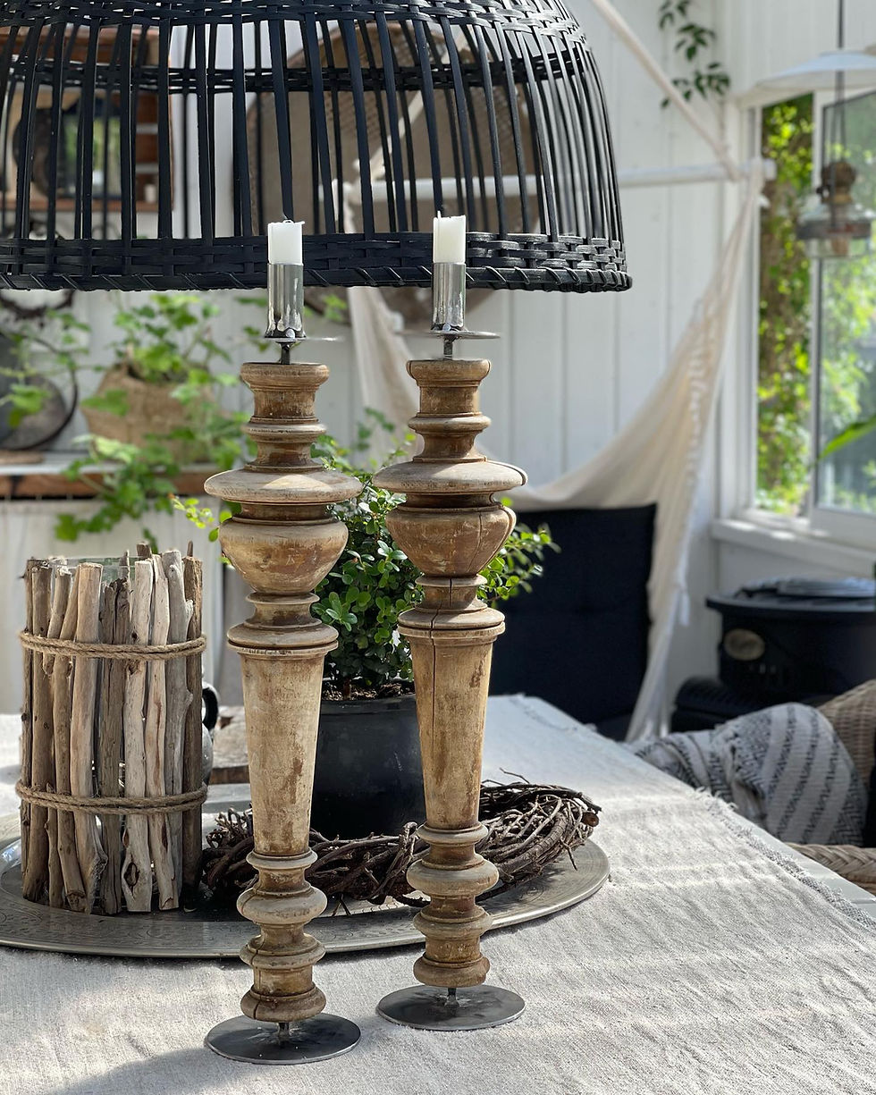 Thumbnail: Complete candlestick with table legs (chandelier)