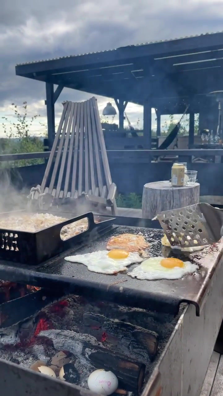 Miniatyrbild: Kombinerad stekhäll/grillgaller Heavy Metal