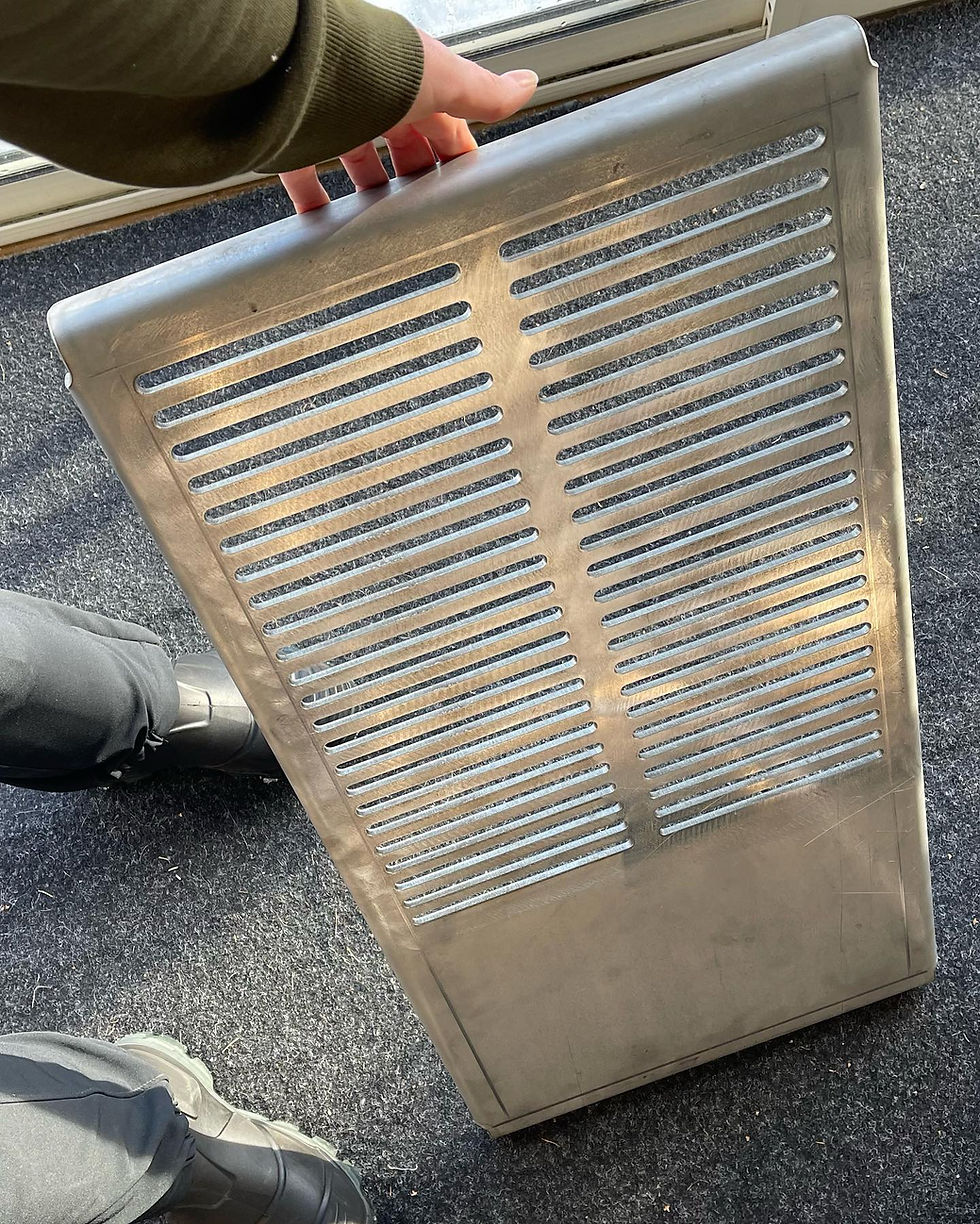 Miniatyrbild: Kombinerad stekhäll/grillgaller Heavy Metal