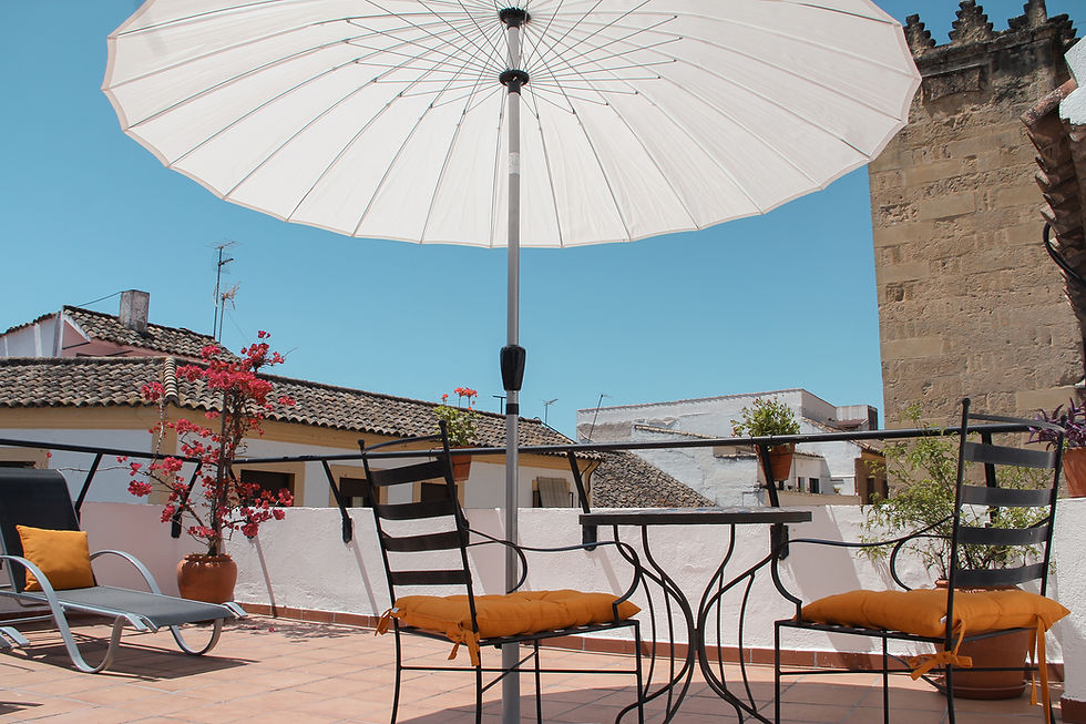 Terraza de la Suite. La Piquera Hostal 2