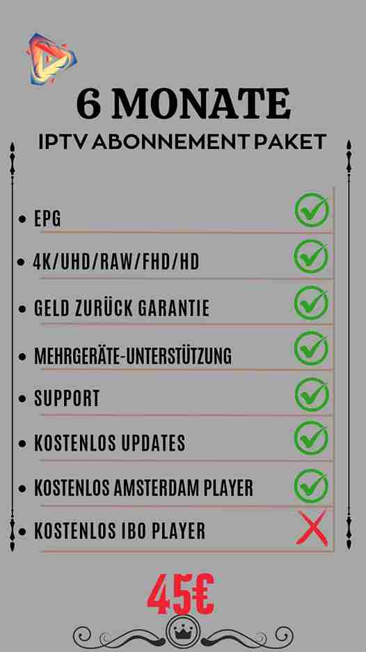 6 monate iptv abonnement