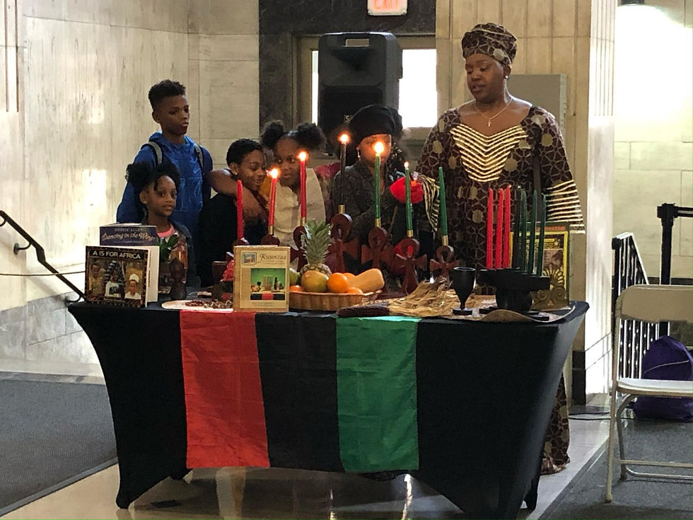 Kwanzaa Candlelighting