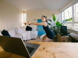 Women exercising 