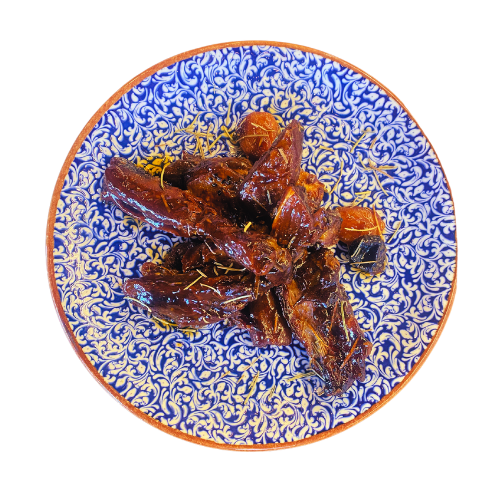 אסאדו ופירות יבשים