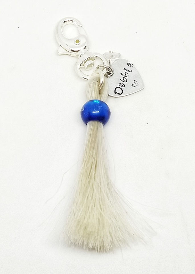 Thumbnail: Custom Round Bead Bridle Tag