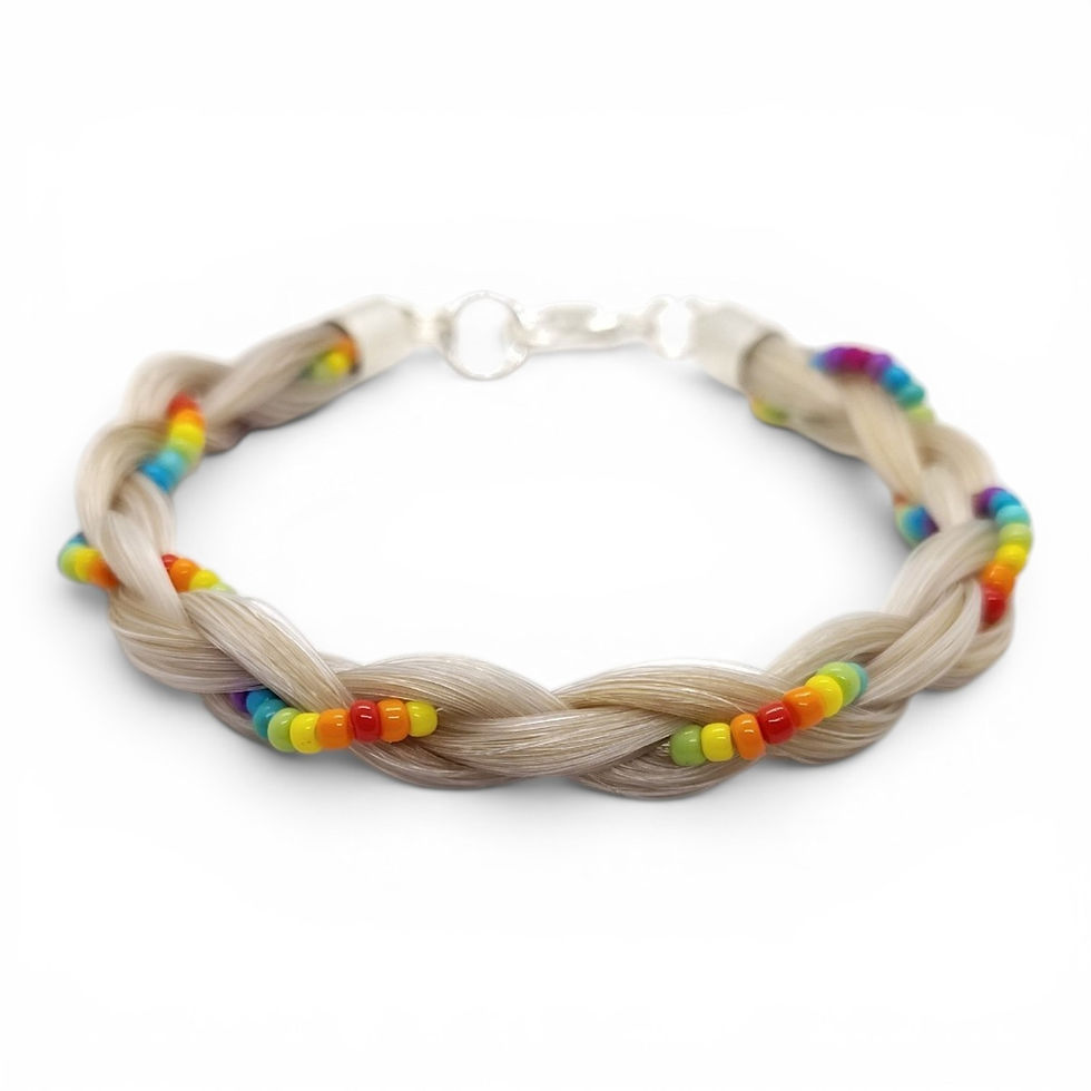 Thumbnail: Limited Edition Custom PRIDE "Rebecca" Bracelet