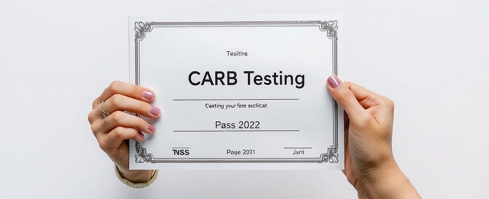 CARB clean Truck check OBD Test Pass Results