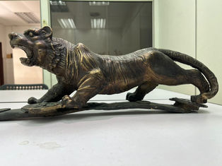 Bronze tiger