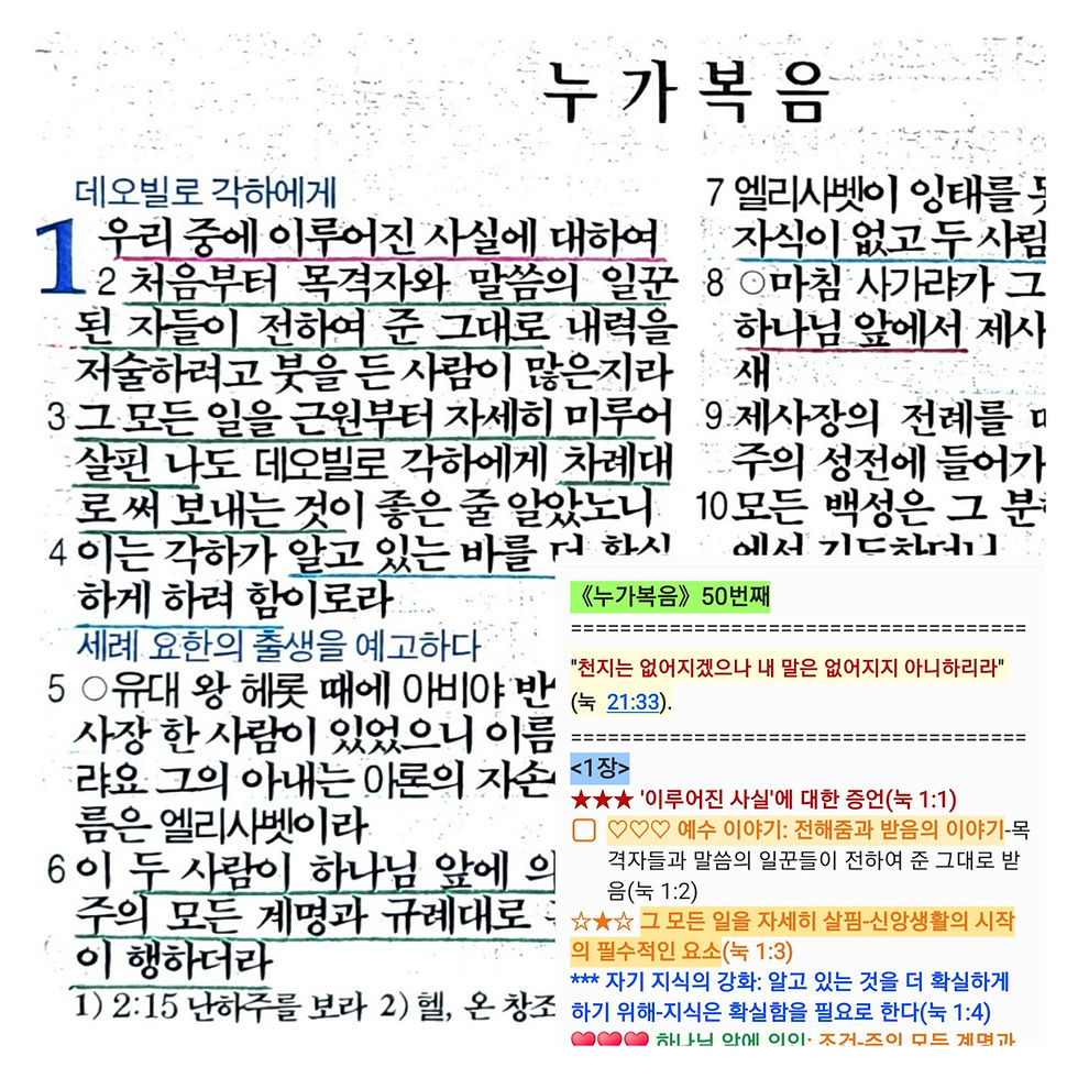 40. <누가복음의 오십 고개를 넘다>