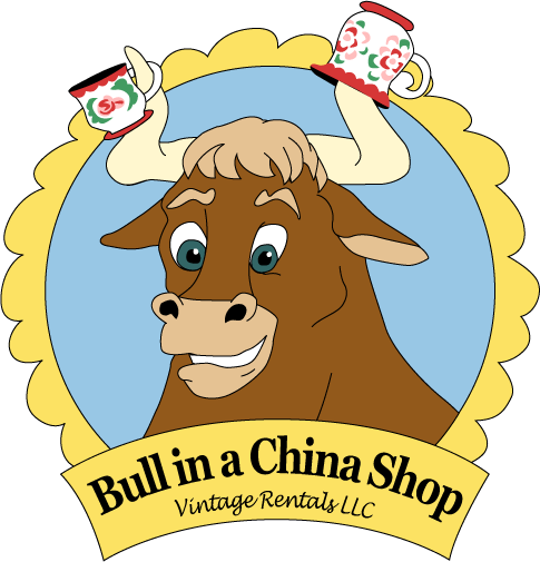 Vintage China Rental | Bull In A China Shop Vintage Rentals | Gower Vintage China Rental | Bull In A China Shop Vintage Rentals | Gower