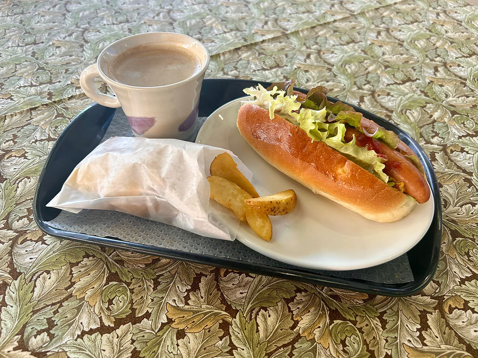 Arranged Food and Objects