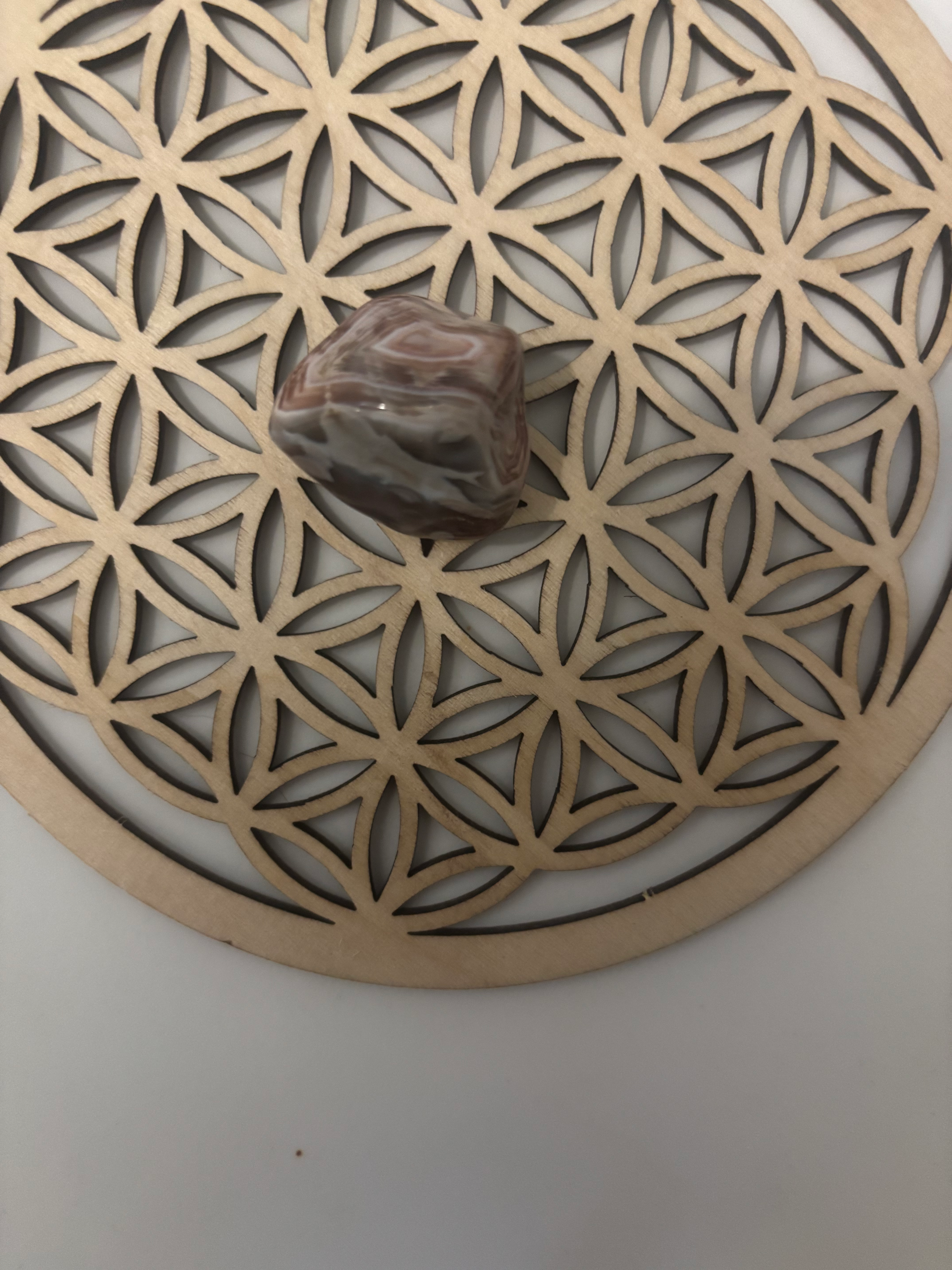 Pierre roulée agate Botswana 