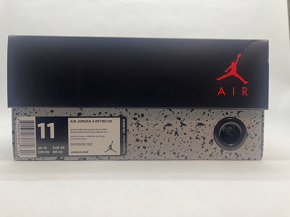 Thumbnail: AIR JORDAN 4 RETRO OG “WHITE CEMENT 2016” 