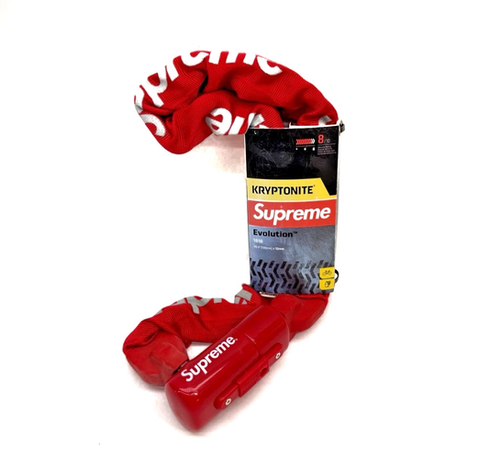 Supreme x Kryptonite SS21 Evolution 1010 Integrated Chain Lock