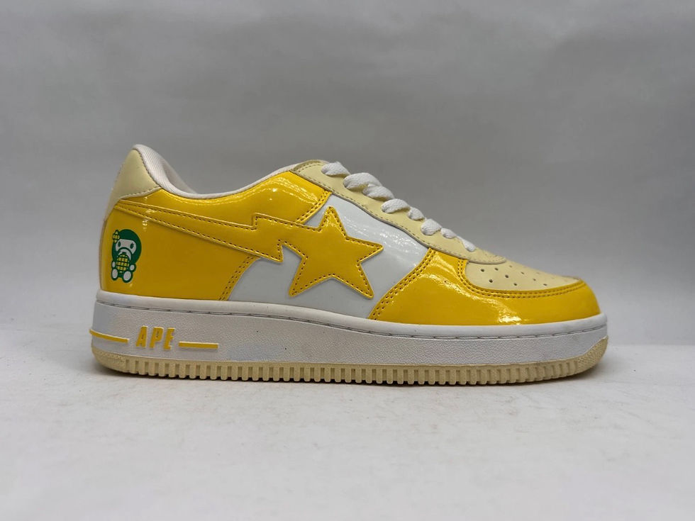 Thumbnail: A Bathing Ape Bape Sta Low  Baby Milo Yellow 