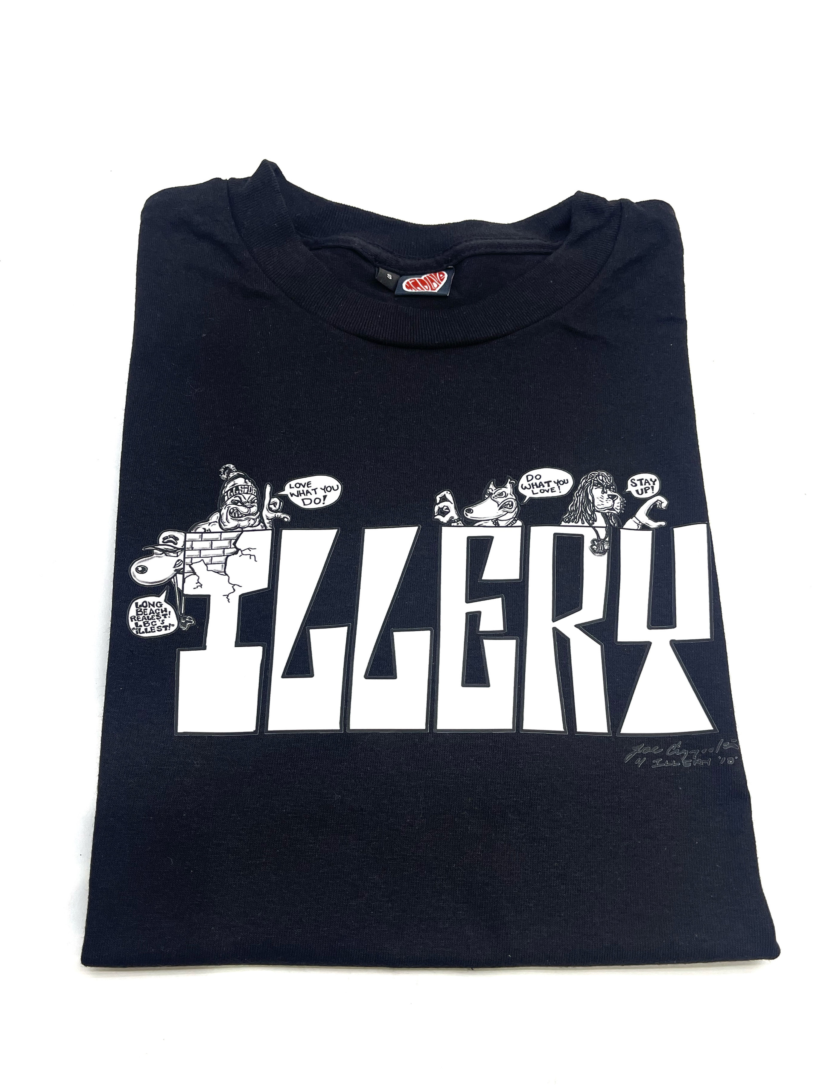 Illery X Joe CIZZOOL “Doggystyle” Tee - Black