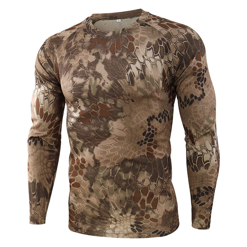 Thumbnail: Camouflage long-sleeve shirt