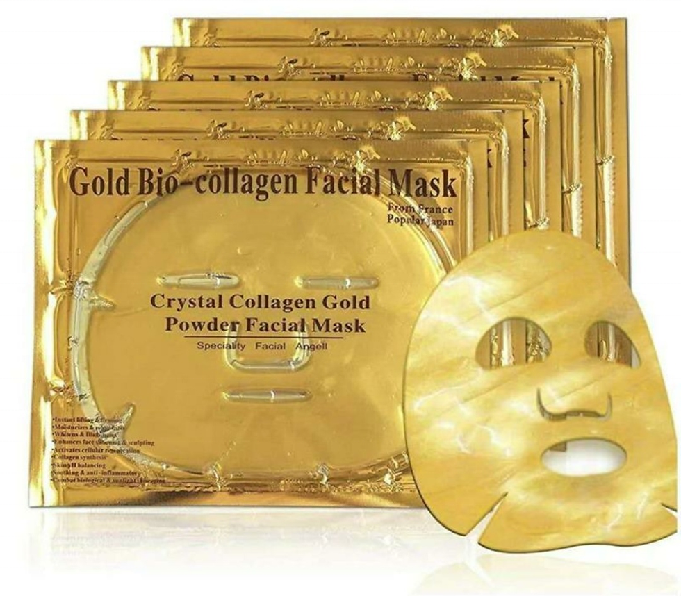 Miniature : Gold Bio-collagen Facial Mask Crystal Collagen Gold Powder Facial Mask