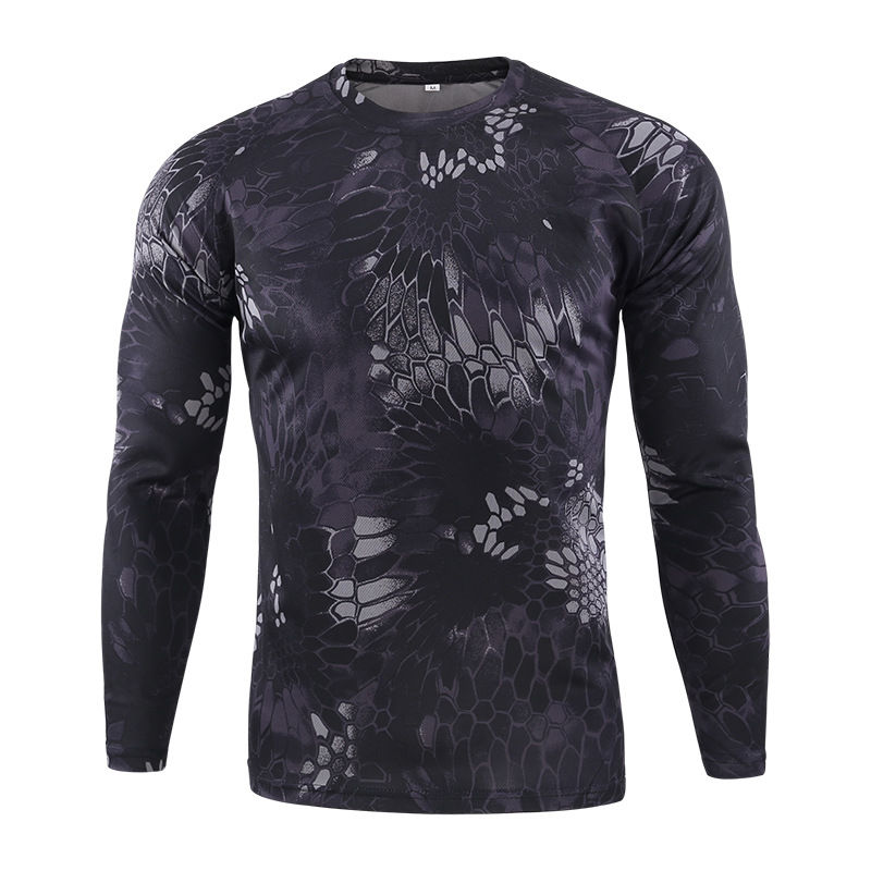 Thumbnail: Camouflage long-sleeve shirt