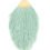 Thumbnail: Mint green tassel pendant necklace