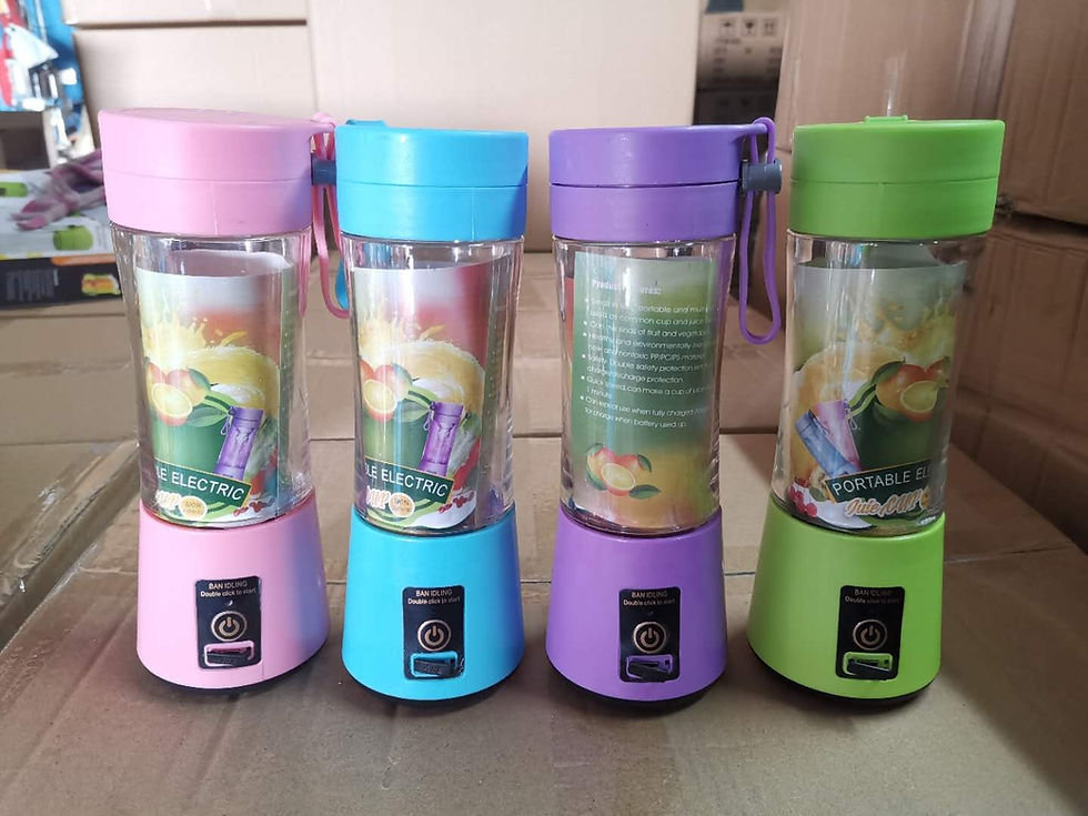 Thumbnail: Four portable USB rechargeable blenders