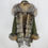 Miniature : Green parka with fox fur trim