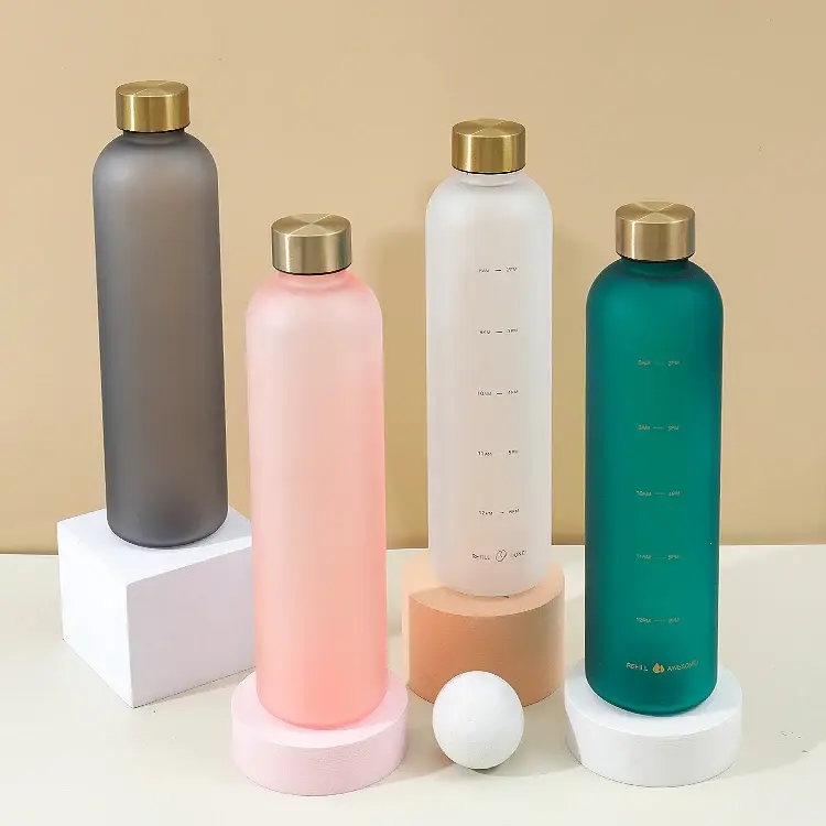 Thumbnail: Four stylish water bottles in various colors