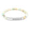 Thumbnail: Philippians 4:13 bracelet, beaded, pastel