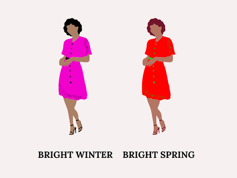 Bright Winter vs Bright Spring