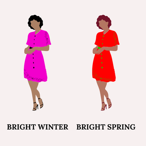 Bright Winter vs Bright Spring