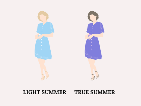 Light Summer vs True Summer