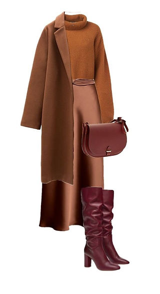 Deep autumn outfit