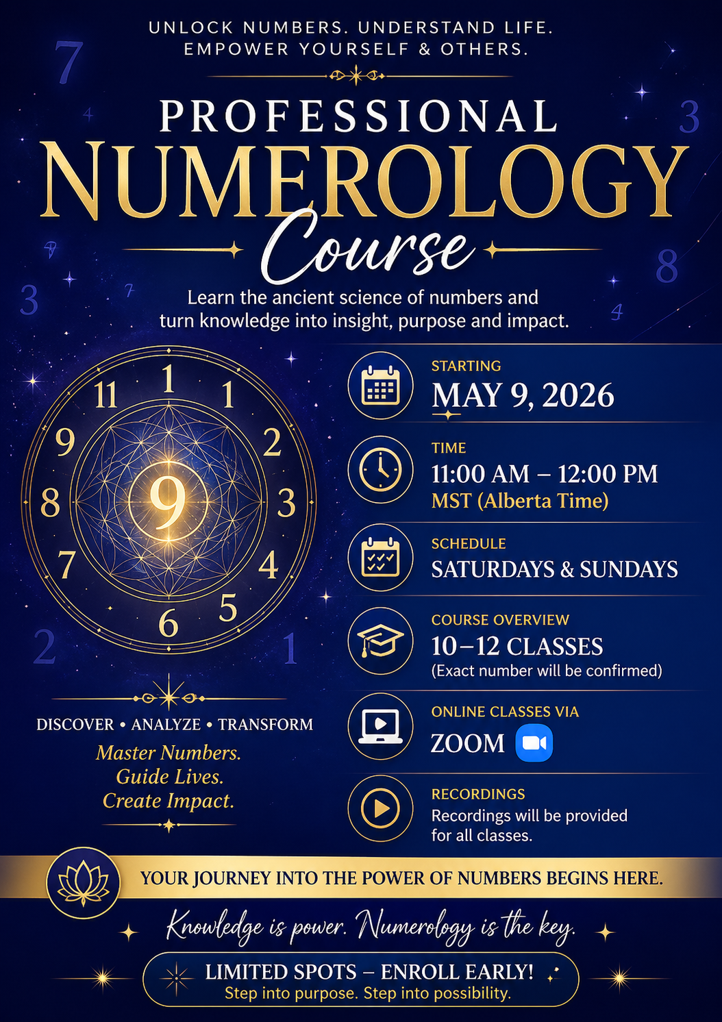 Professional Numerology Course
