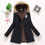 Thumbnail: Hooded Medium-Long Casual Parka