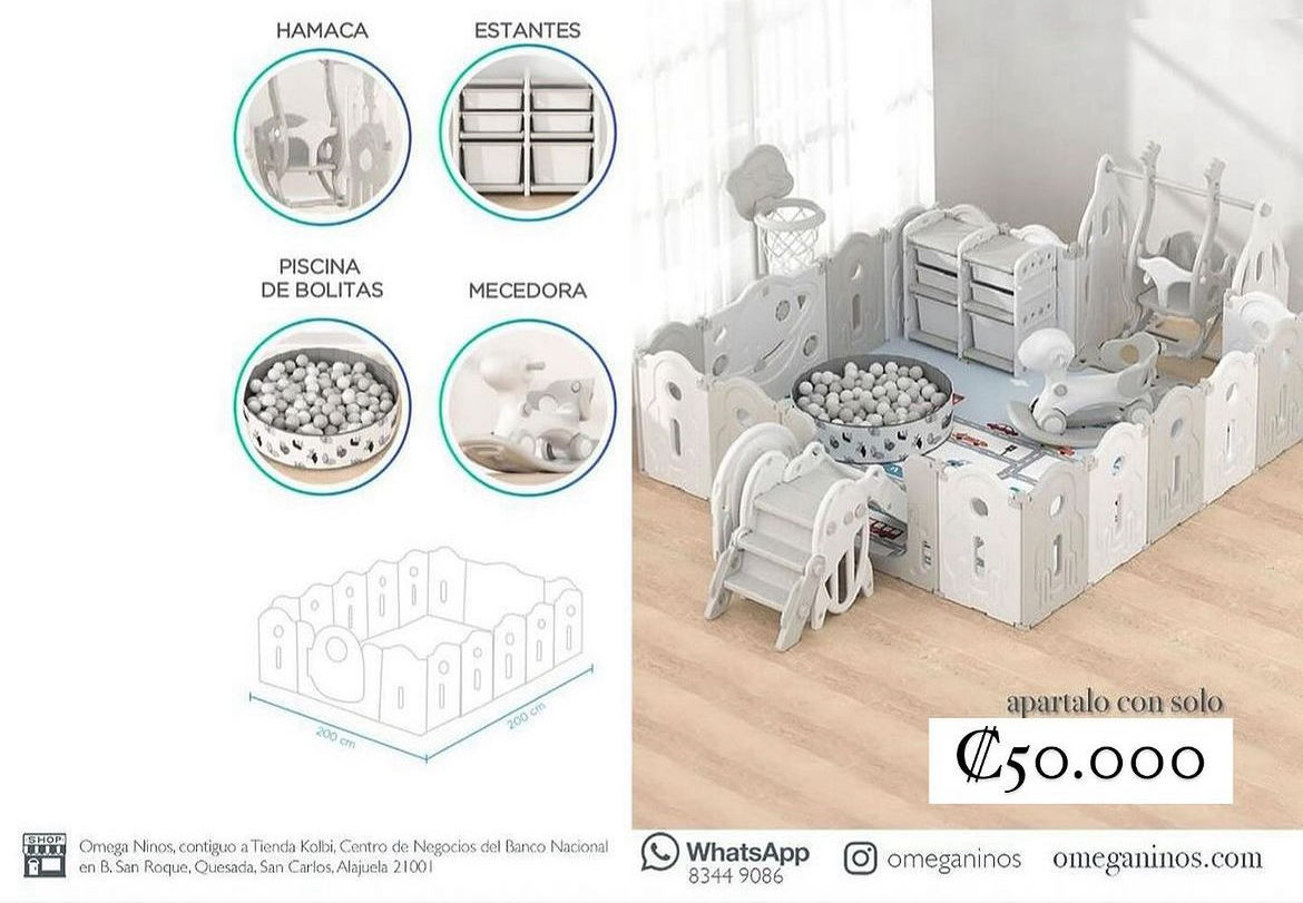 Ultimate Baby & Toddler Playground with Playpen, Slide and More