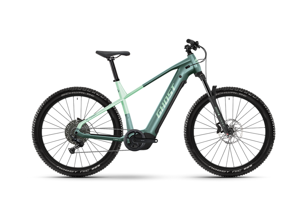 Miniature : E-TERU ADVANCED Uni misty green / earth green - glossy