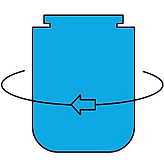 Congelador inferior - Interior arriba de