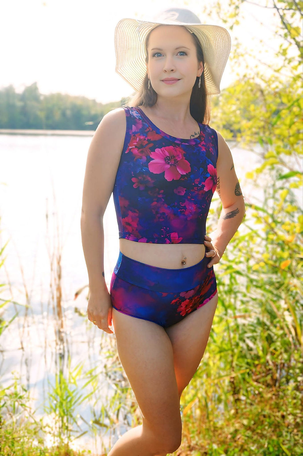 PDF-Schnittmuster: Crop-Bikini-Top-Anna Gr. 34 - 50