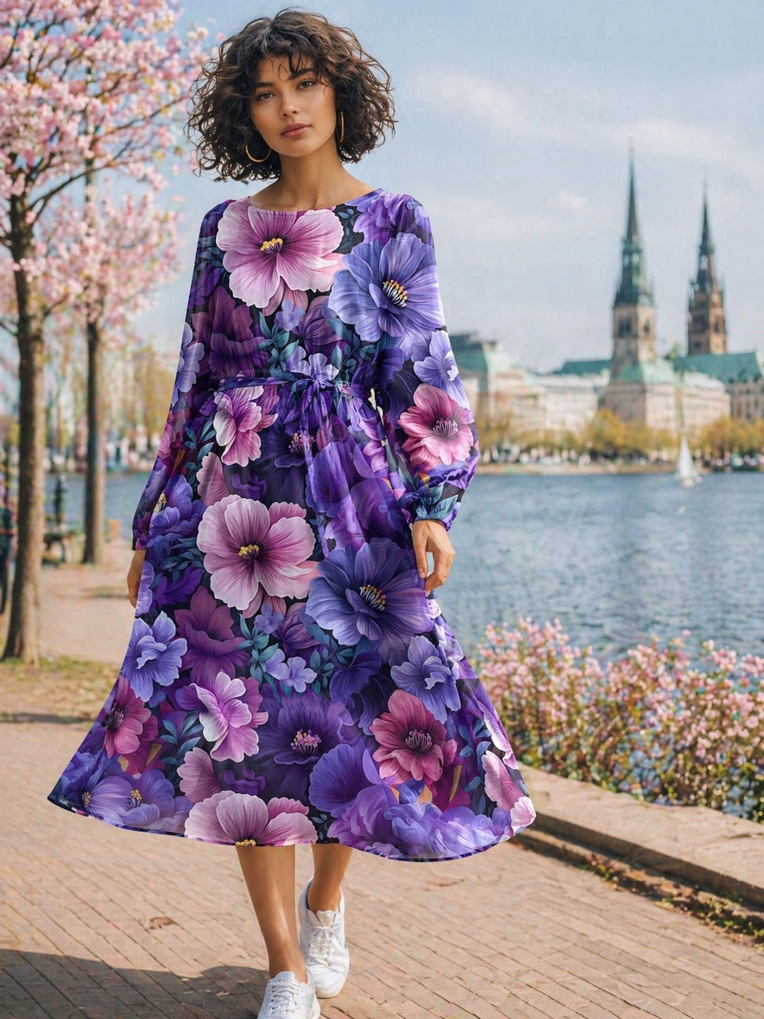 Fleur de Nuit Maxi - Wähle deinen Lieblingsstoff
