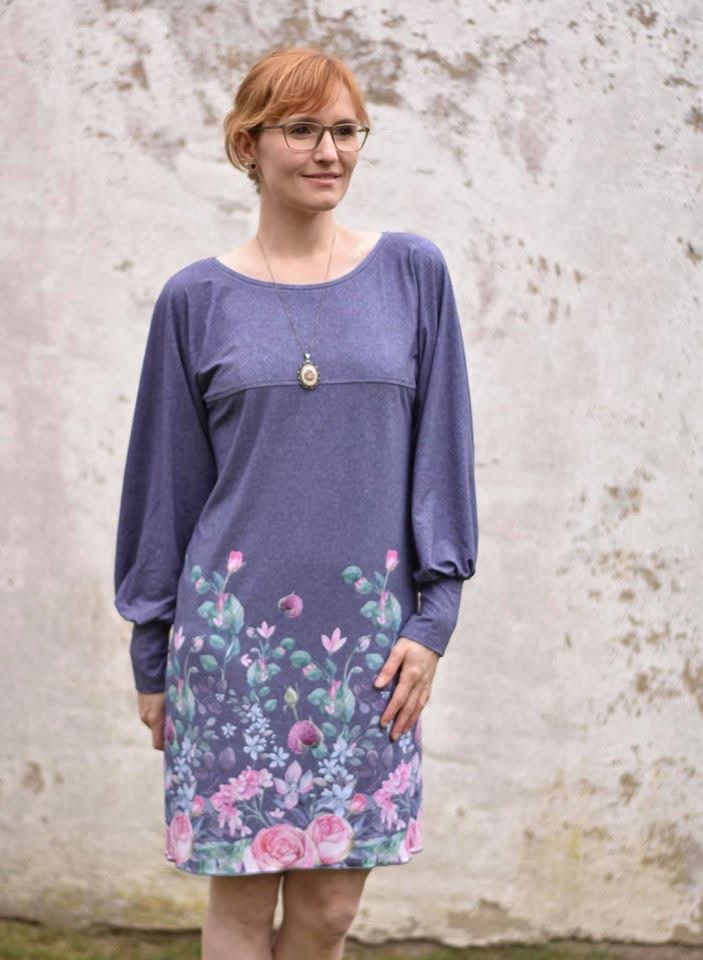 GANZJAHRESKLEID LILLY NÄHANLEITUNG UND SCHNITTMUSTER Gr. 34-46