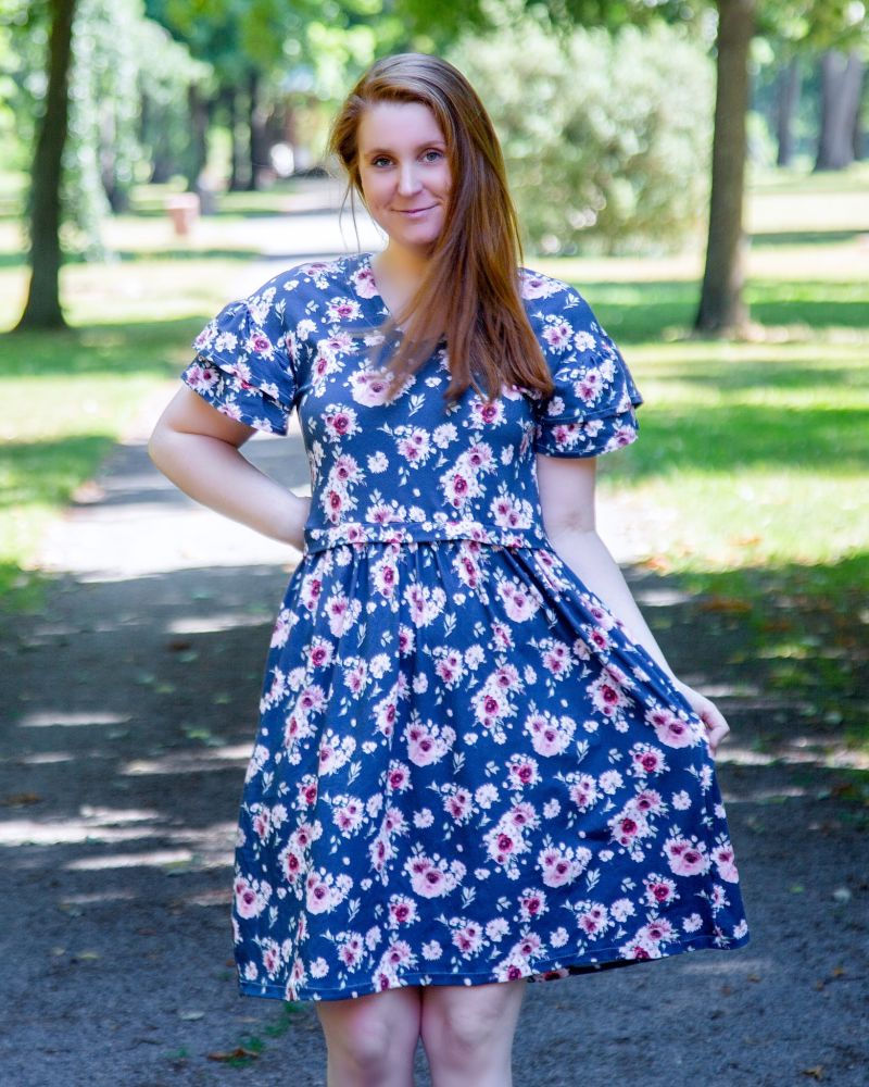 PDF-Schnittmuster Sommerkleid LUNA, GR. 34-50