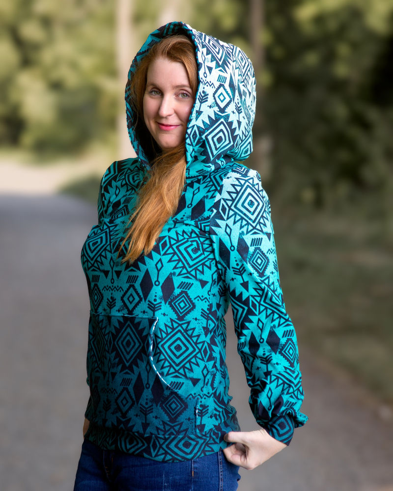 Papierschnittmuster: Hoodie Arya, Gr. 34 - 50