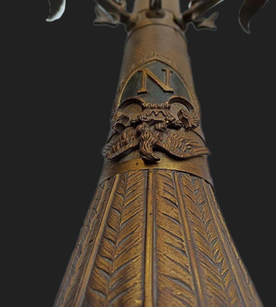 Miniatura: Arandela de bronze - estilo Napoleão