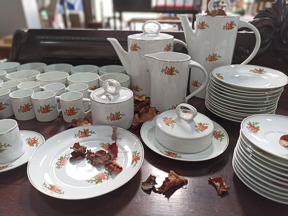 Miniatura: Jogo de chá/café - ok