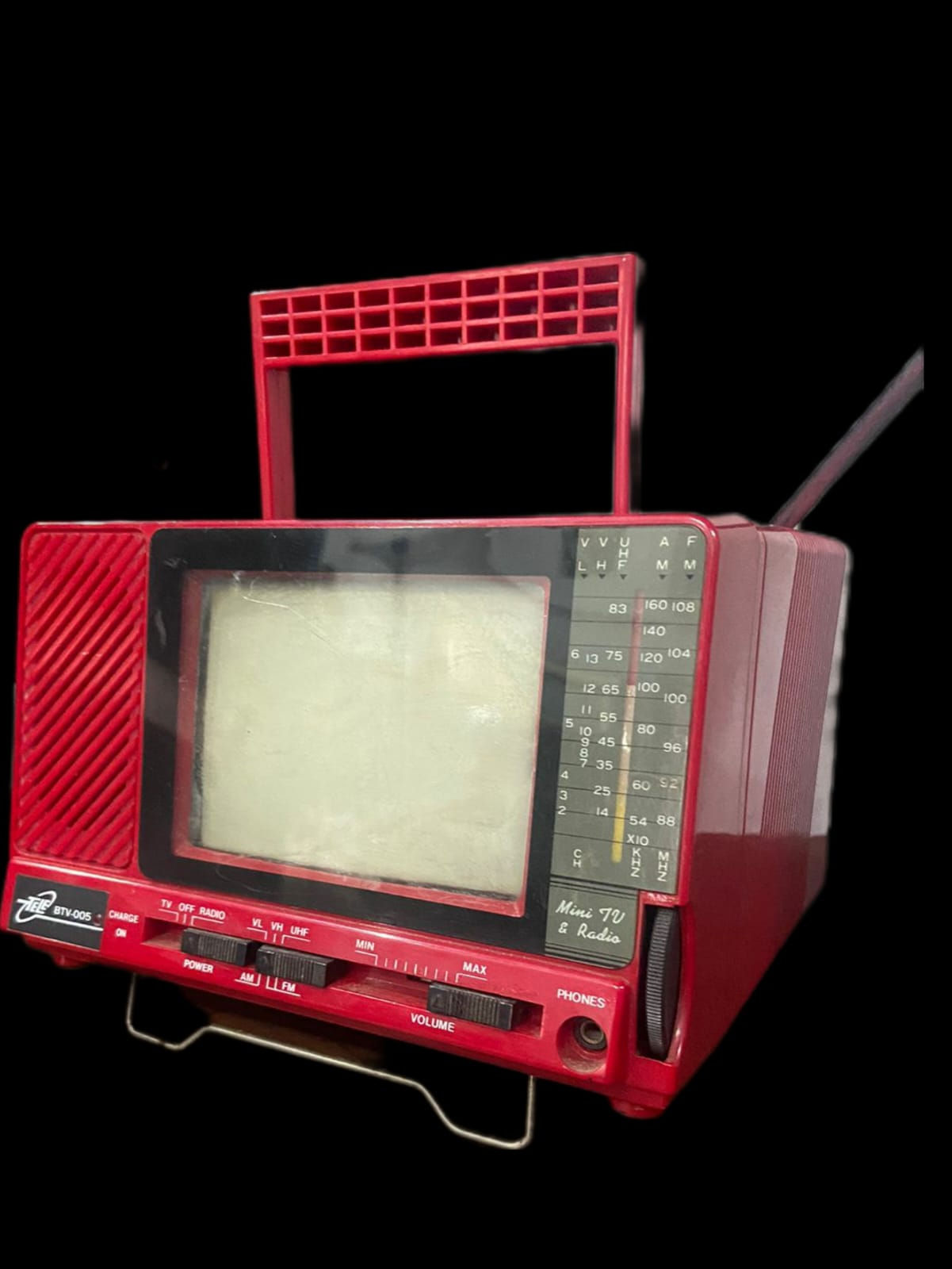 Televisão antiga.